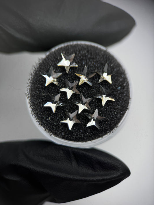 Pack 10 estrellas de punta SWAROVSKI® - Crystal