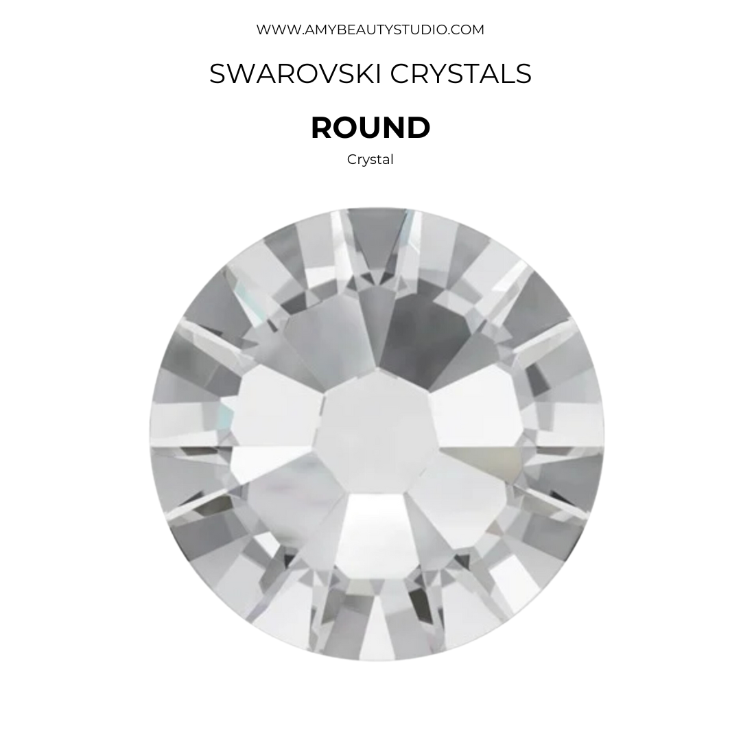 Cristales SWAROVSKI® 2058 redondos - Crystal