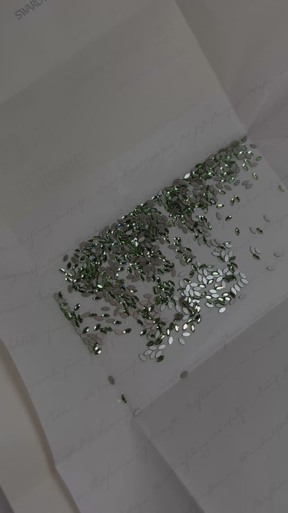 Pack de Navette SWAROVSKI® - Peridot